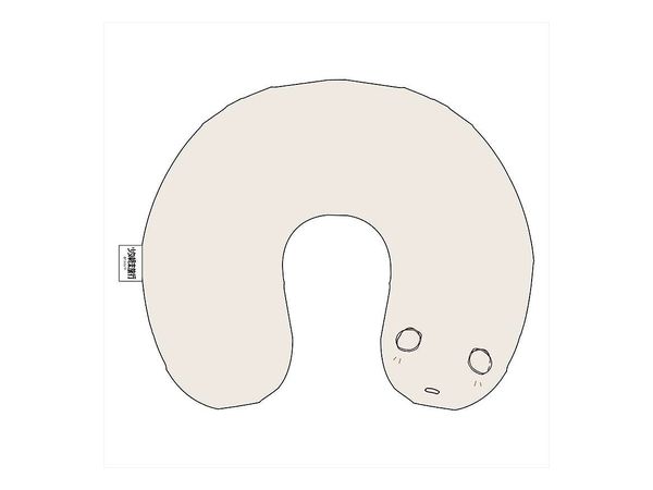 Girls' Last Tour: Nuko's Neck Pillow Cover