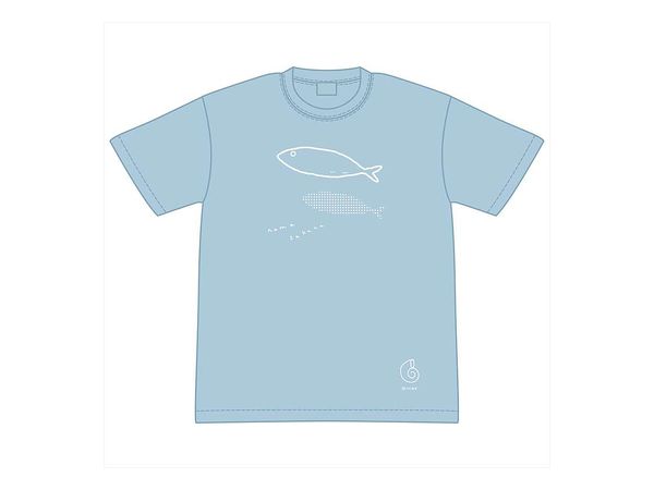 Shimeji Simulation: Raw Fish T-shirt M