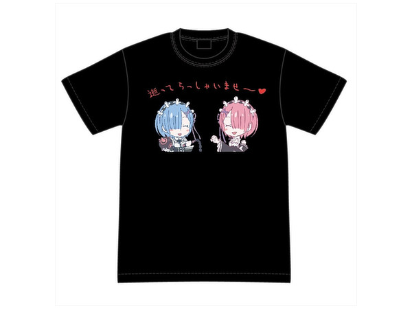 Re:ZERO -Starting Life in Another World- Ram & Rem Itterasshaimase T-shirt XL