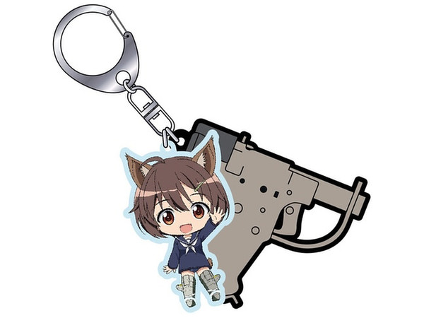 Brave Witches: [Tactical Weapon Girls T.W.G] Hikari & FP-45 Liberator Keychain