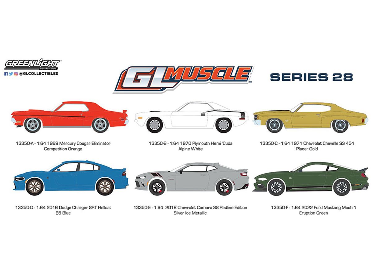 GreenLight Muscle Series 28 1Box 6pcs