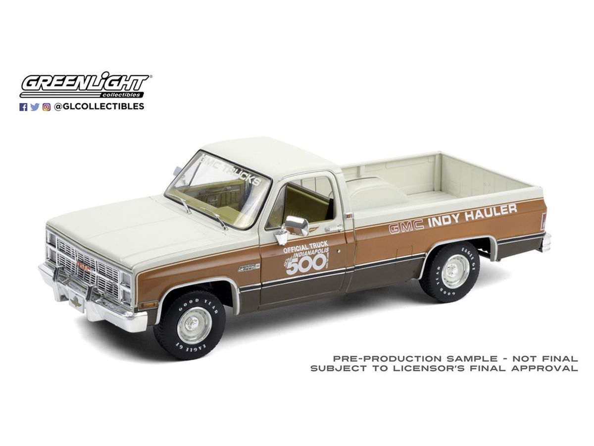 GreenLight 1983 GMC Sierra Classic 1500 67th Annual Indianapolis 500 Mile Race Official Truck