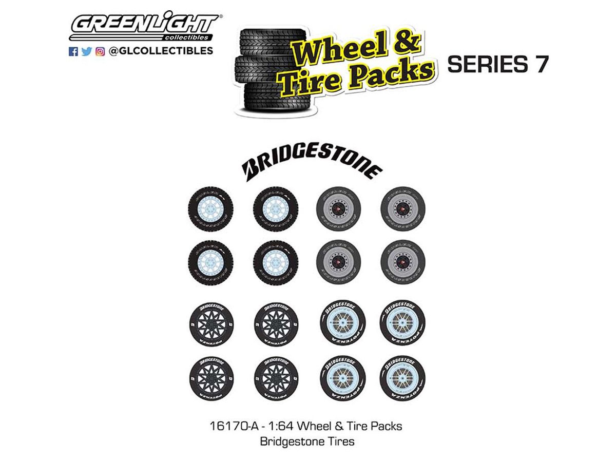 GreenLight Auto Body Shop - Wheel & Tire Packs - Bridgestone Tires
