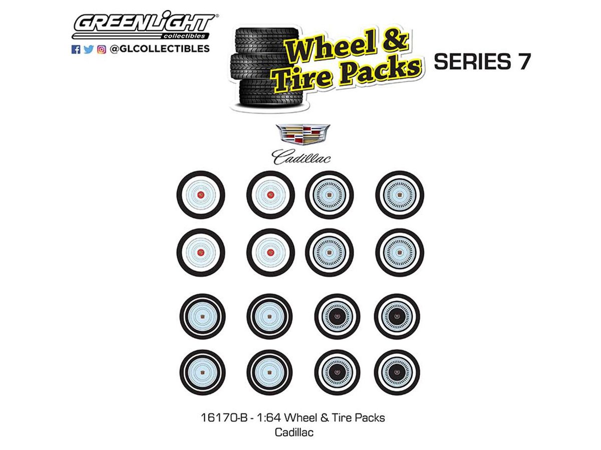 GreenLight Auto Body Shop - Wheel & Tire Packs - Cadillac