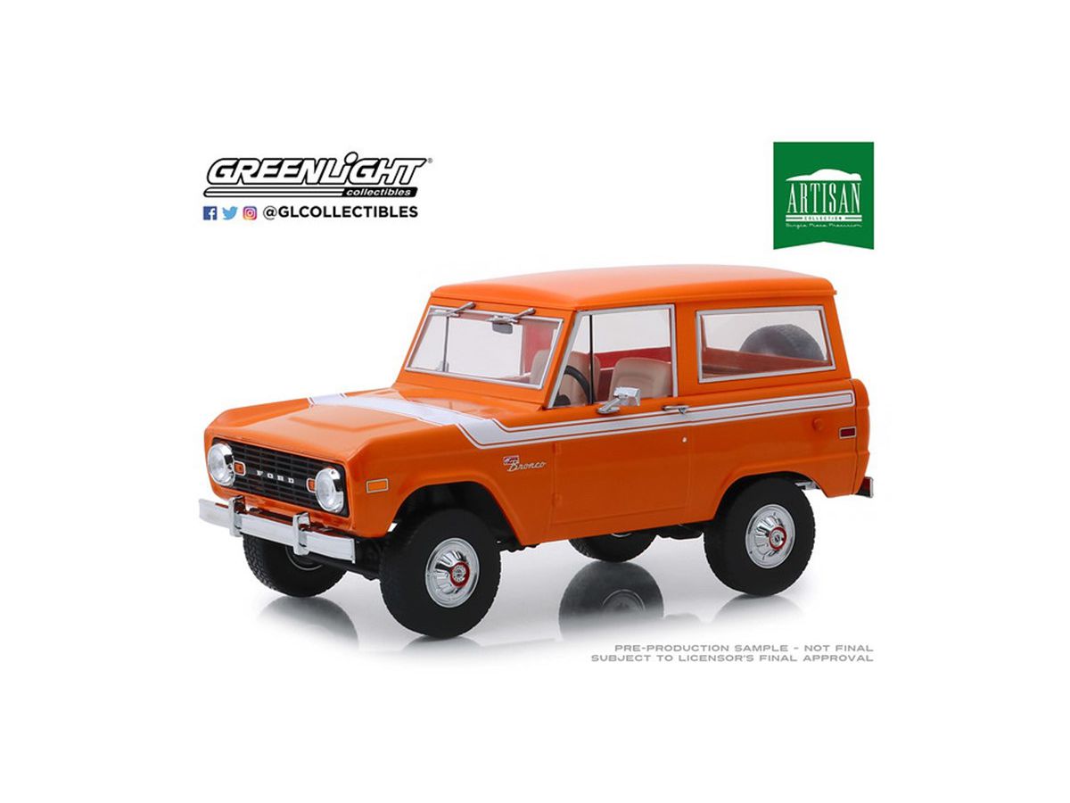 GreenLight Artisan Collection 1977 Ford Bronco Special Decor Group