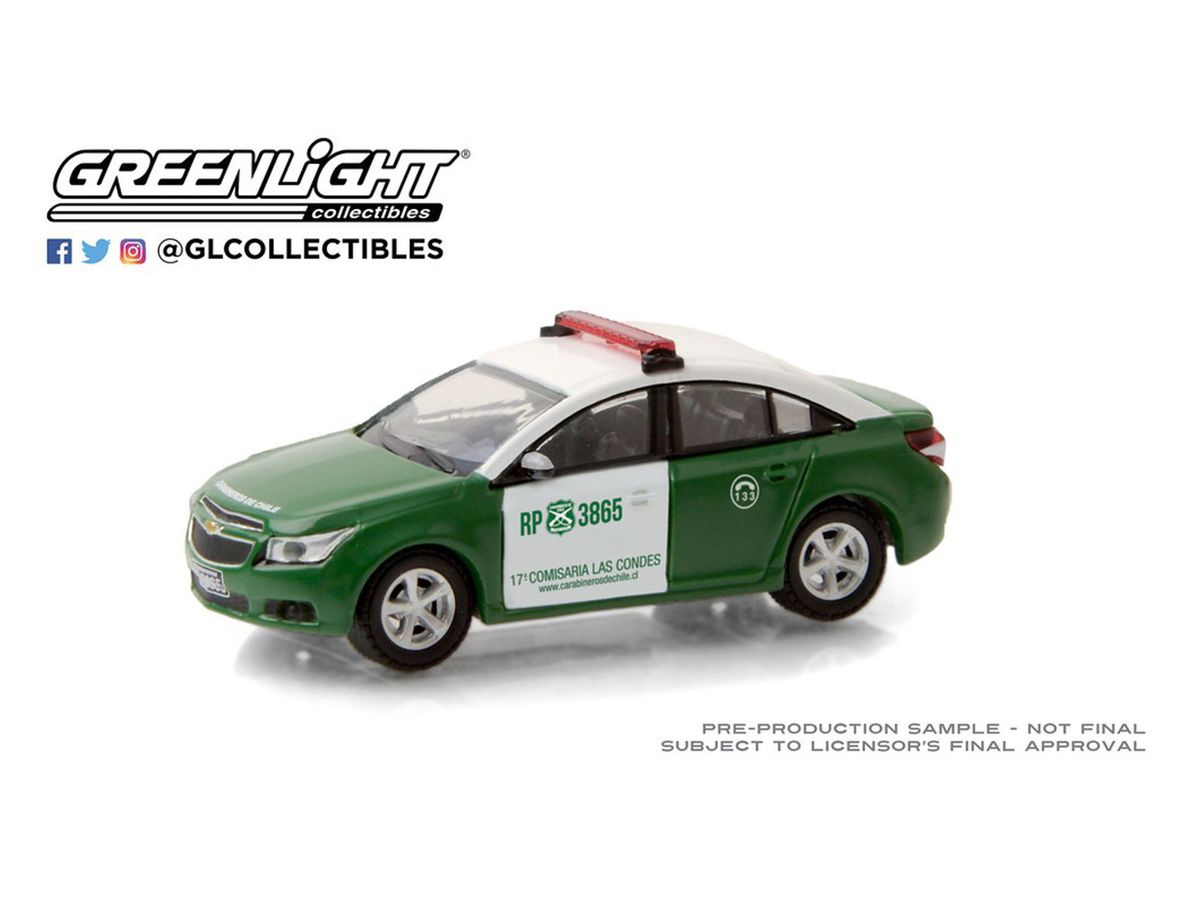 GreenLight 2013 Chevrolet Cruze Carabineros de Chile