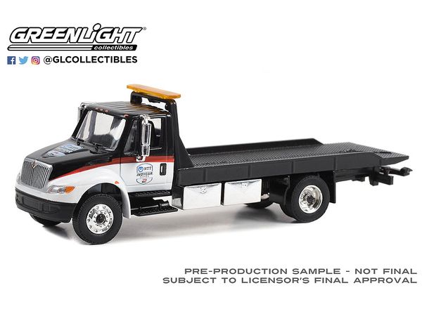 GreenLight 2023 NTT IndyCar Series - International Durastar 4400 NTT IndyCar Series Flatbed Truck