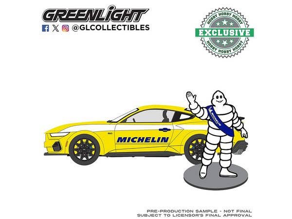 2024 Ford Mustang GT with Michelin Man Figure