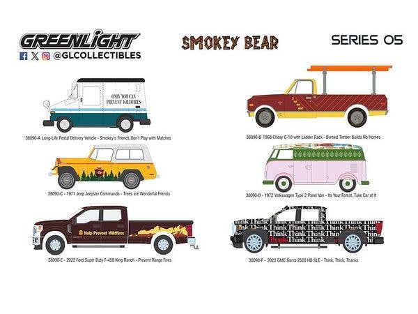 Smokey Bear Series 5 1Box 6pcs