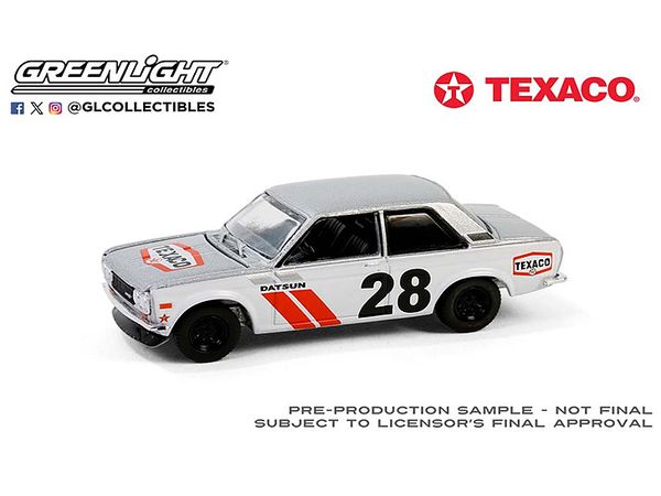 GreenLight Texaco Special Edition Series 1 - 1970 Nissan Datsun 510 Widebody