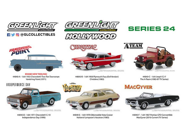 GreenLight Hollywood Series 24 1Box 6pcs