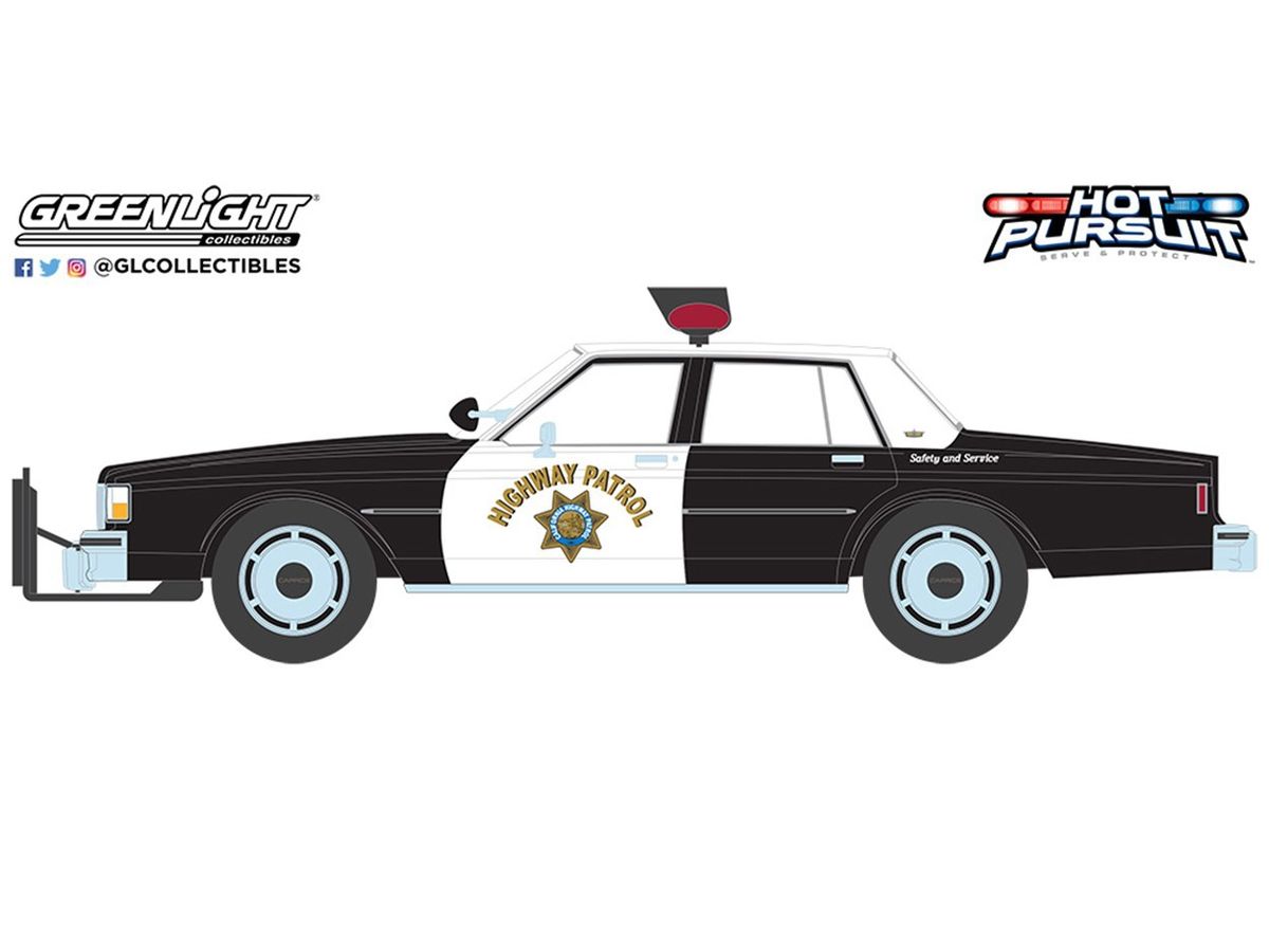 GreenLight Hot Pursuit - 1989 Chevrolet Caprice Police - California Highway Patrol