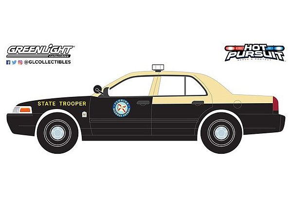 GreenLight Hot Pursuit - 2010 Ford Crown Victoria Police Interceptor - Florida Highway Patrol