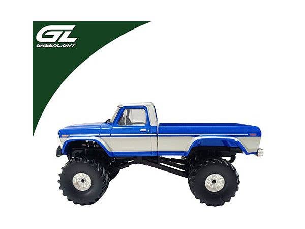 1979 Ford F-250 - Medium Blue Metallic with Silver Stripe