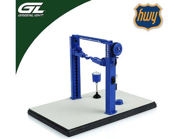 Two Post Lift - Blue