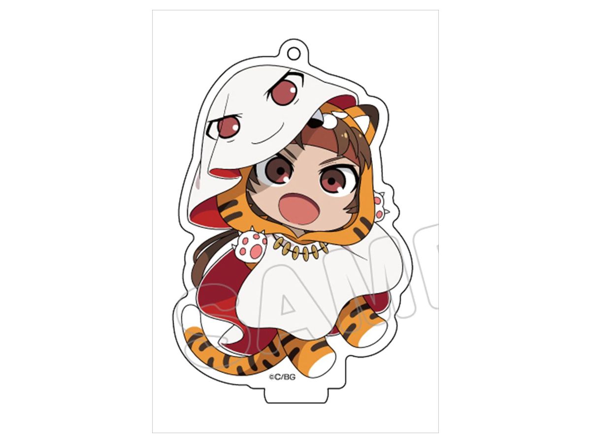Gakuen Basara: Animarukko Acrylic Keychain: Sanada Yukimura: Halloween Ver.