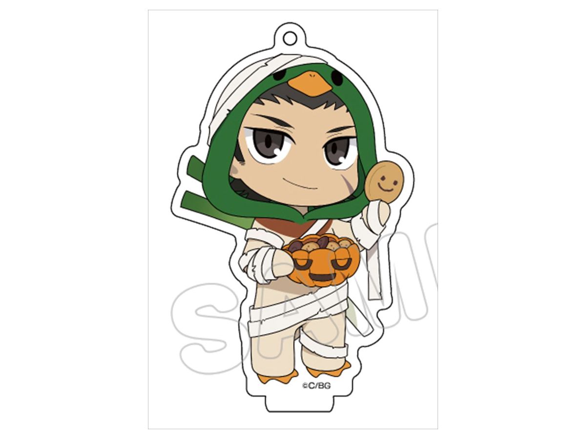 Gakuen Basara: Animarukko Acrylic Keychain: Katakura Kojuro: Halloween Ver.