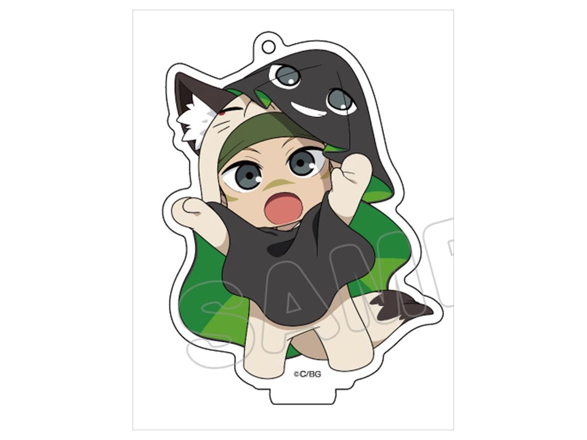 Gakuen Basara: Animarukko Acrylic Keychain: Sarutobi Sasuke: Halloween Ver.