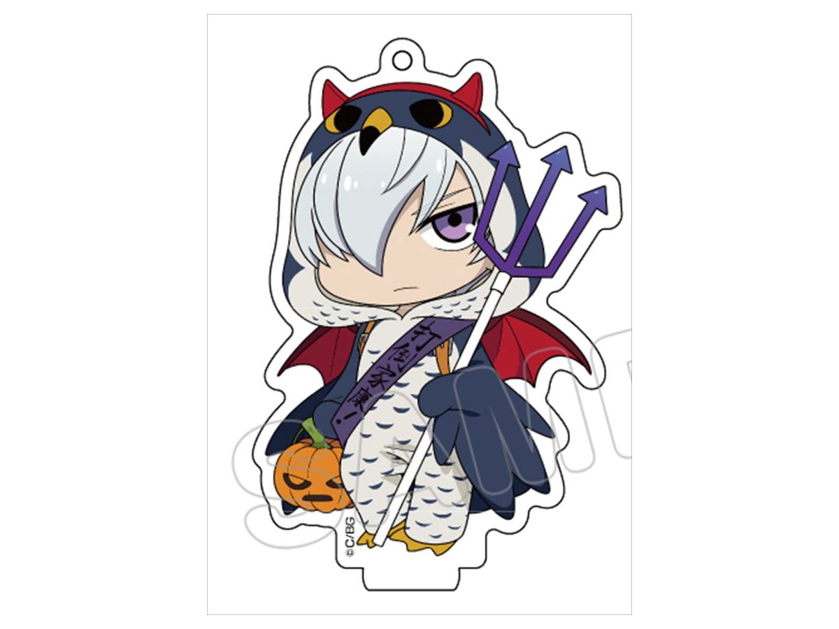 Gakuen Basara: Animarukko Acrylic Keychain: Ishida Mitsunari: Halloween Ver.