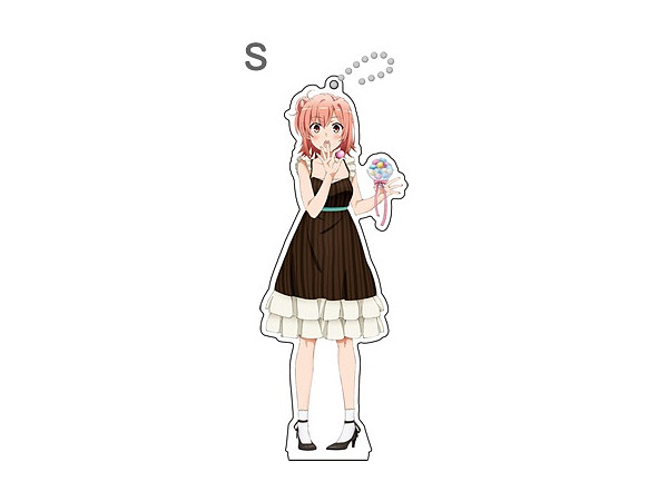 Yui Yuigahama Newly Drawn Acrylic Figure Macaron Ver. Size:S