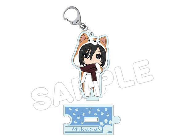 Attack on Titan: Animarukko Acrylic Keychain Mikasa