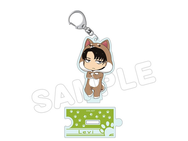Attack on Titan: Animarukko Acrylic Keychain Levi