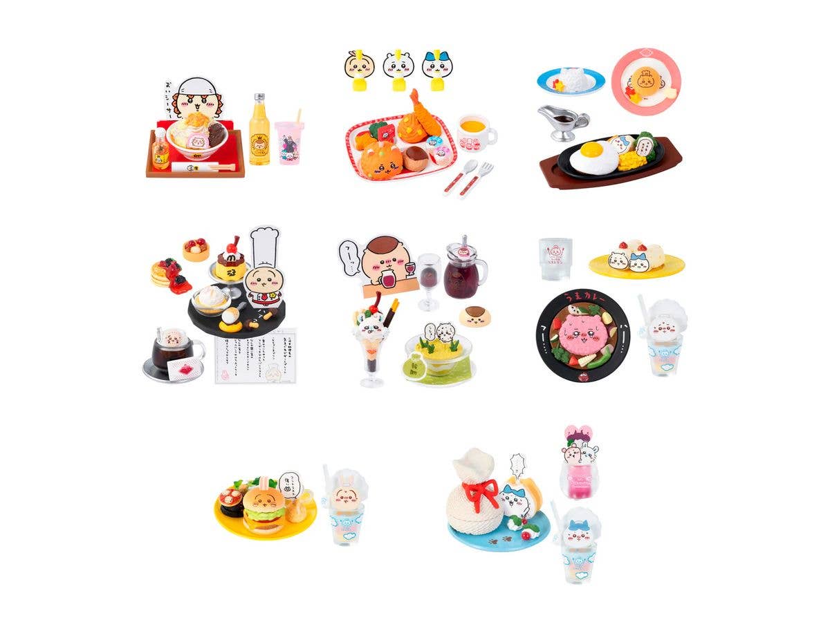Chiikawa Restaurant Mini Figure Collection 1Box (8 pieces)