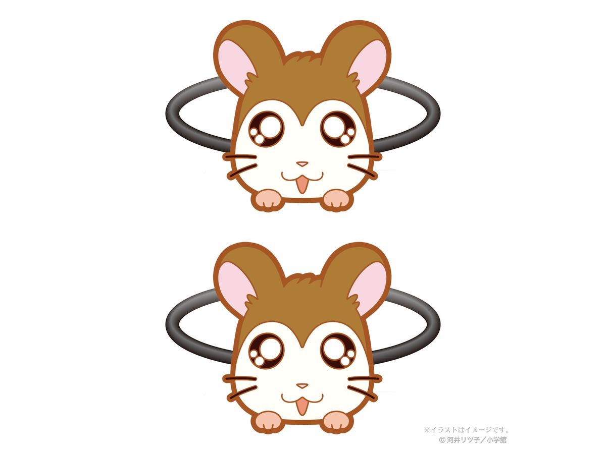 Tottoko Hamtaro: Hair Rubber vol.1 (Maxwell)