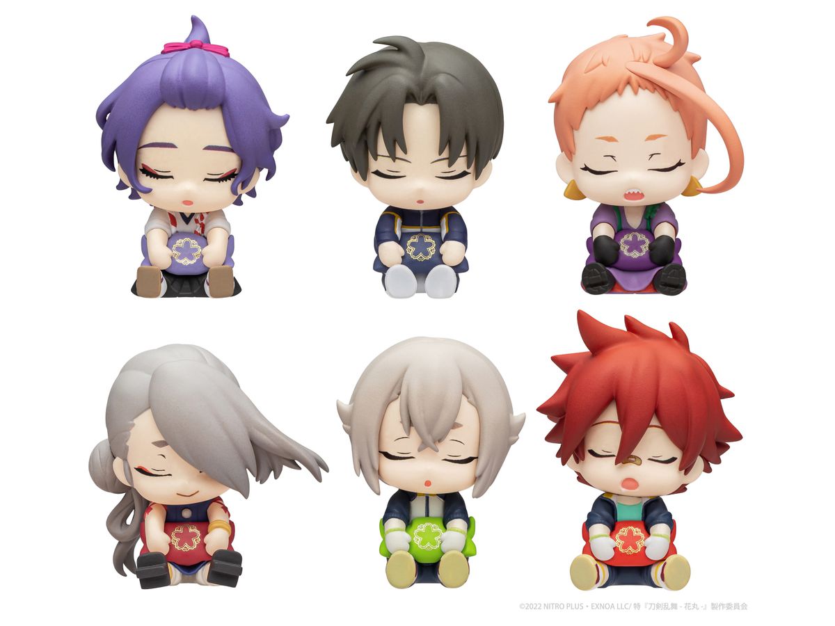 Touken Ranbu-Hanamaru- -Setsugetsuka-: Suya Suya On The Cable Vol.2: 1Box (6pcs)