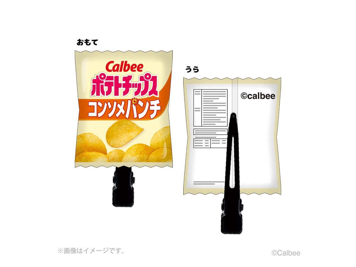 Calbee: Plump Bangs Clip (Potato Chips Consomme Punch)