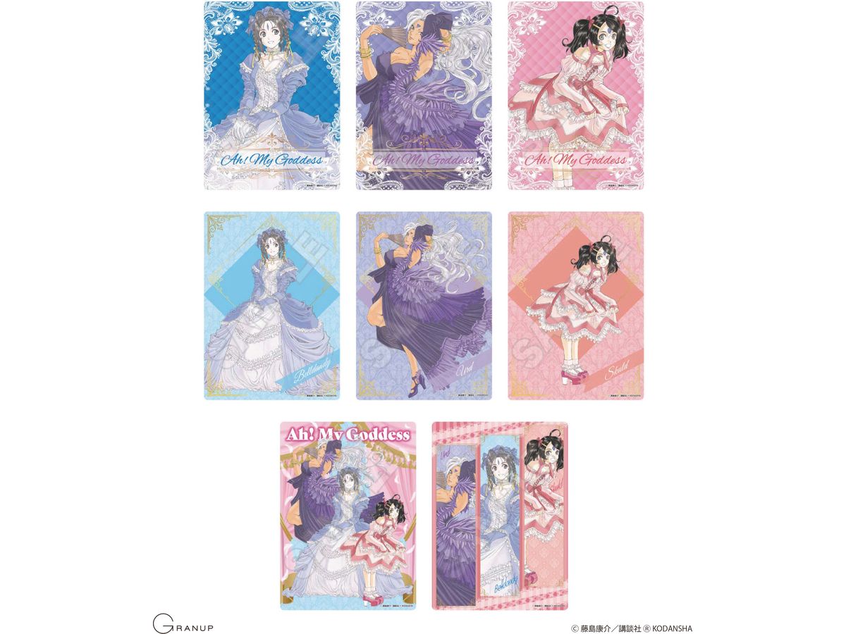 Ah! Megami-sama: Classical Dress B5 Shitajiki 1Box (8pcs)