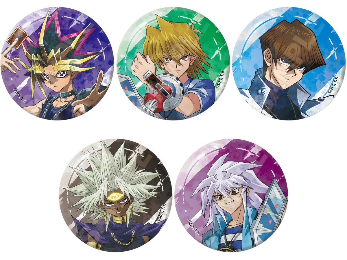 Yu-Gi-Oh Duel Monsters: Grunge Art Can Badge: 1Box (5pcs)