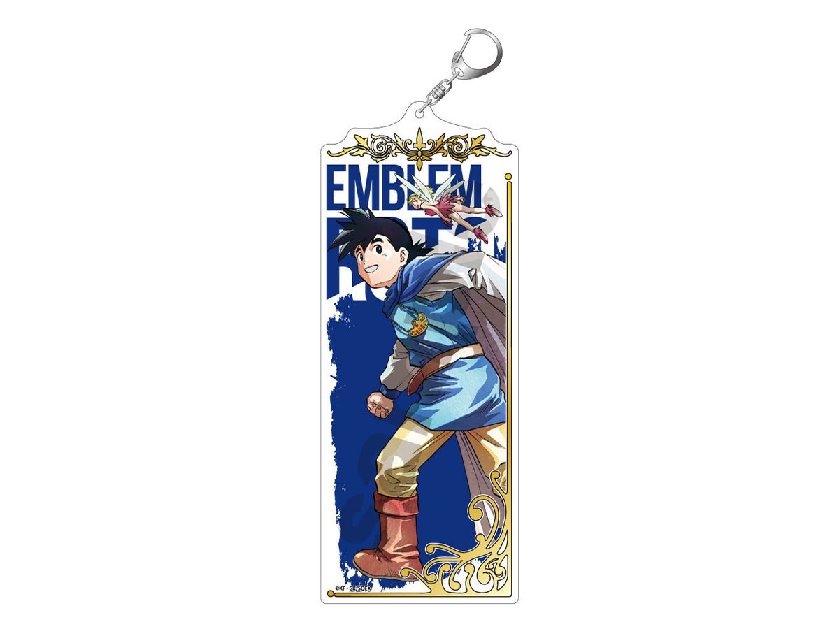 Dragon Quest Biography: Emblem of Roto: Acrylic Keychain BIG Arus