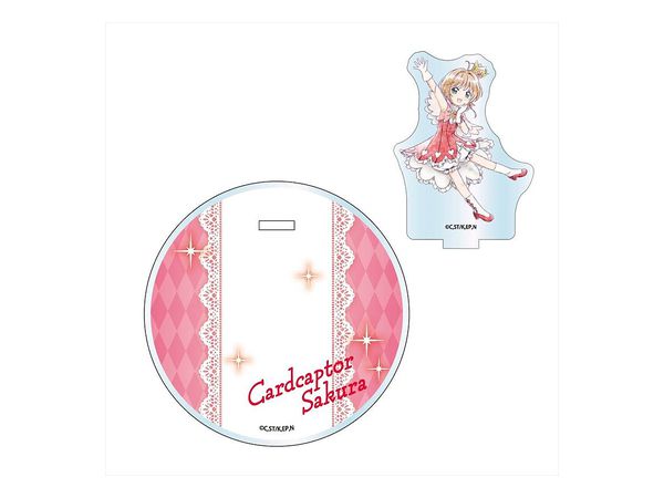 Cardcaptor Sakura: Mini Character Acrylic Stand Coaster Sakura Kinomoto C