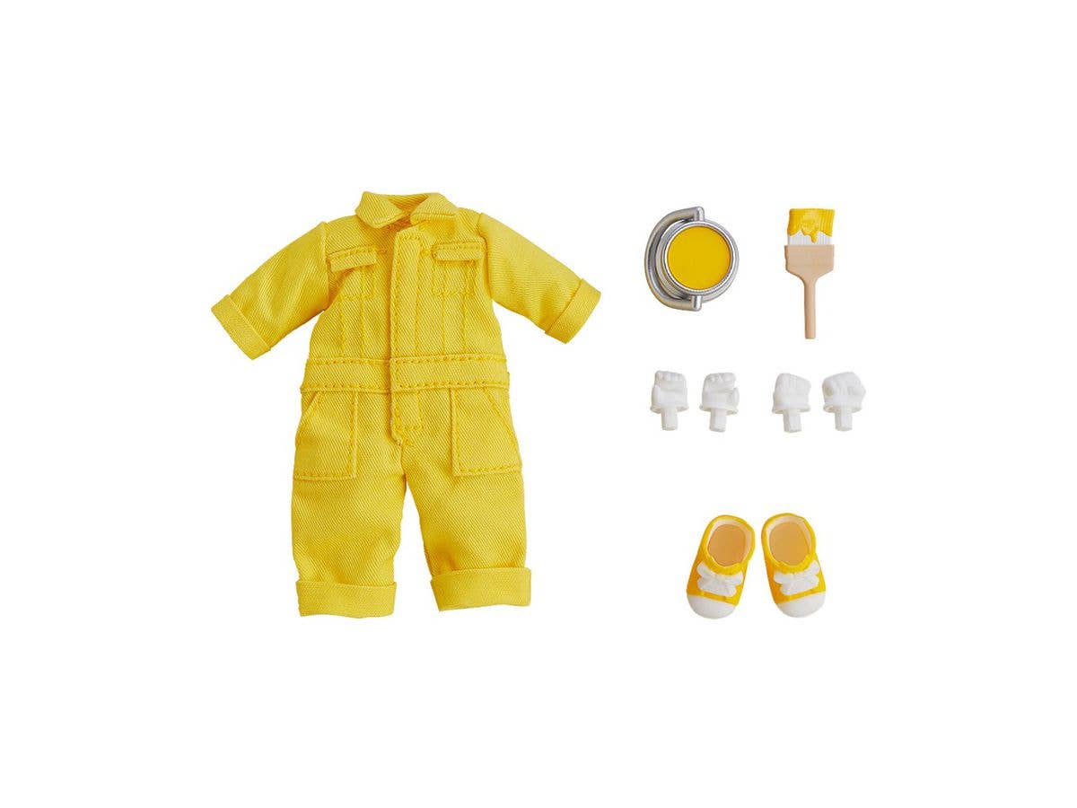 Nendoroid Doll Outfit Set (Colorful Coveralls Yellow)