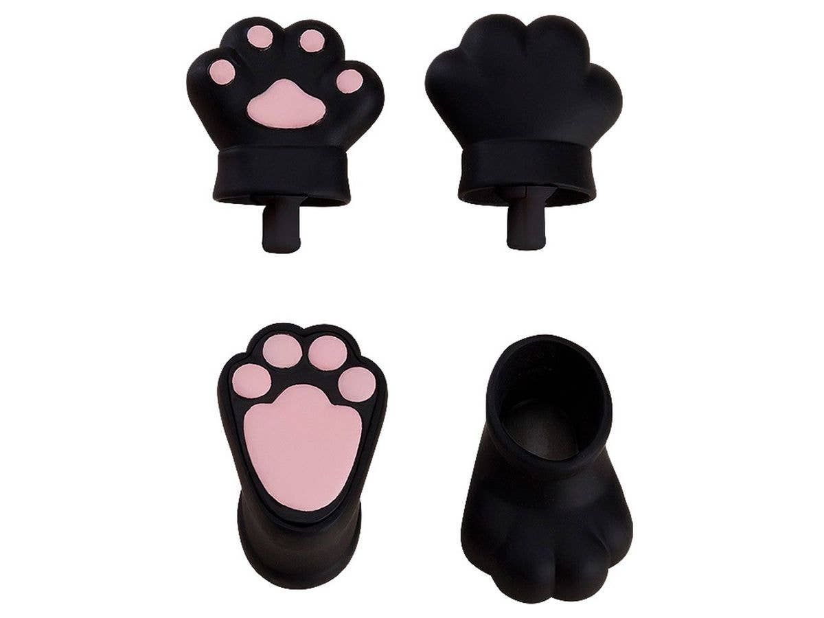 Nendoroid Doll: Animal Hand Parts Set (Black)