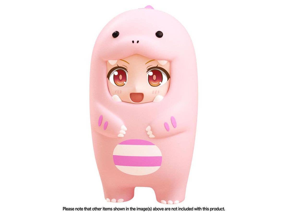 Nendoroid More: Face Parts Case (Pink Dinosaur)