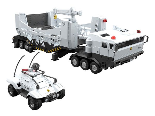MODEROID Type 98 Special Command Vehicle & Type 99 Special Labor Carrier (Patlabor)