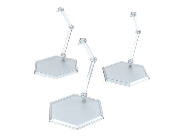 The Simple Stand x3 (for Figures & Models) Hex Type