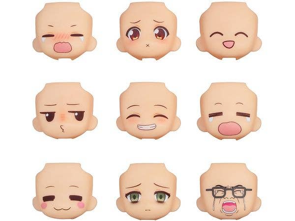 Nendoroid More: Face Swap Good Smile Selection 02: 1Box (9pcs)