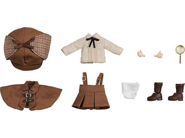 Nendoroid Doll Outfit Set: Detective - Girl (Brown)