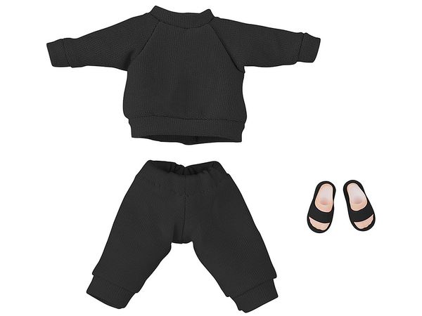 Nendoroid Doll Outfit Set: Sweatshirt and Sweatpants (Black)