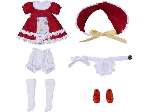 Nendoroid Doll Outfit Set: Old-Fashioned Dress (Red)