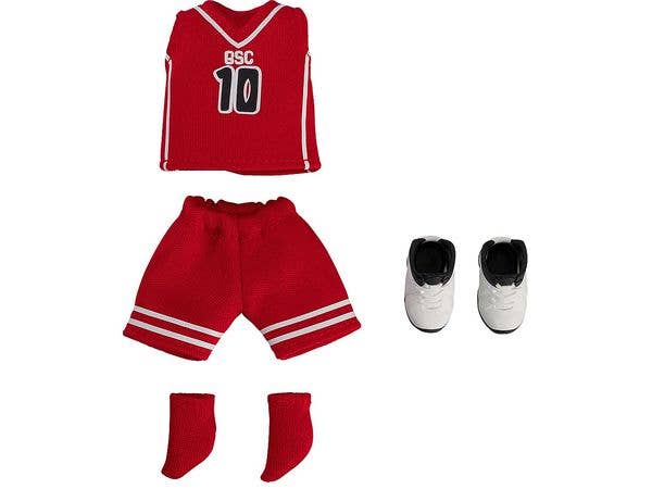 Nendoroid Doll Outfit Set: Basketball Uniform (Red)