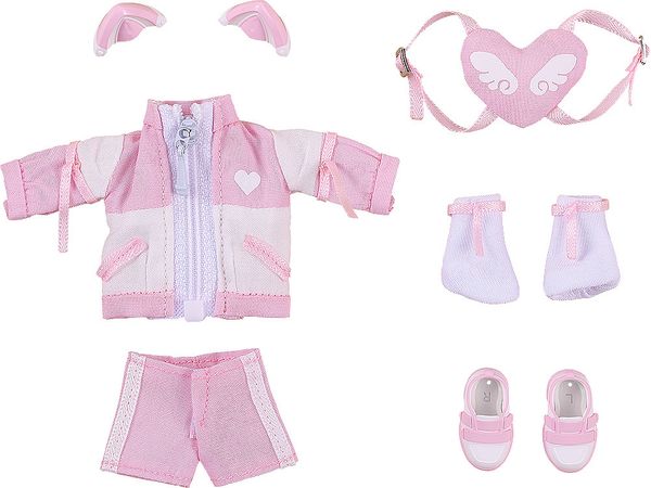 Nendoroid Doll Outfit Set: Subculture Fashion Tracksuit (Pink)