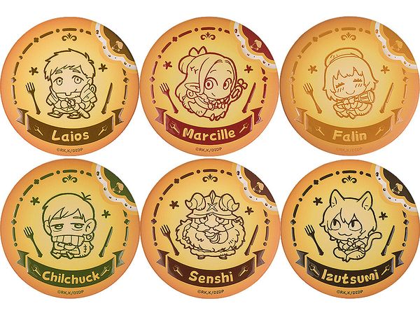 Delicious in Dungeon Collectible Pinback Buttons: 1Box (6pcs)