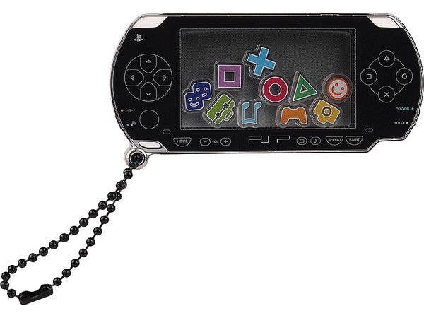 PlayStation: PSP(TM) (PlayStation(TM)Portable) Rattle Acrylic Keychain: Black Ver.