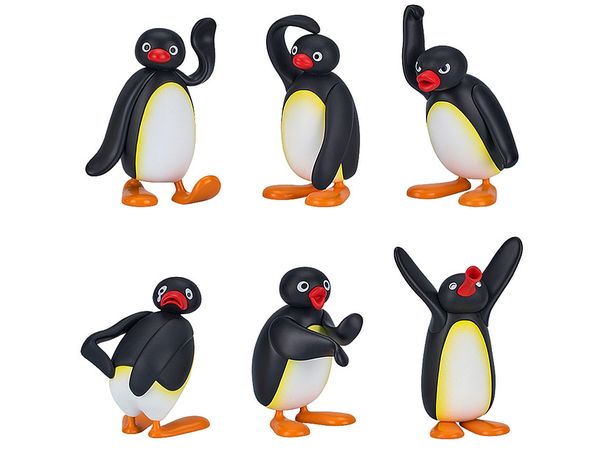 Trading Figure Pingu Emotion Collection!: 1Box (6pcs)