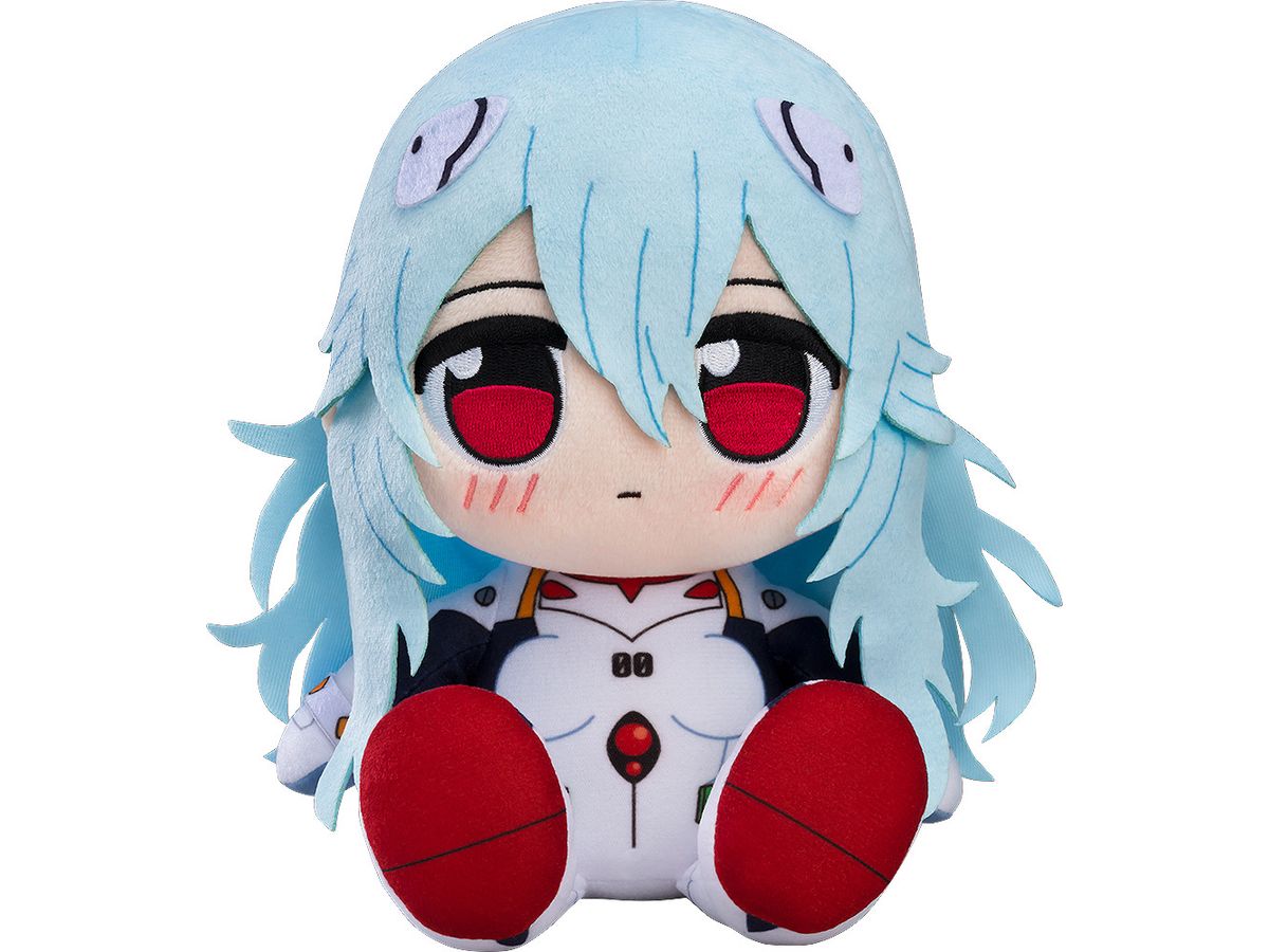Rebuild of Evangelion: Kuripan Plushie Rei Ayanami: Long (Long Hair: White Plugsuit)