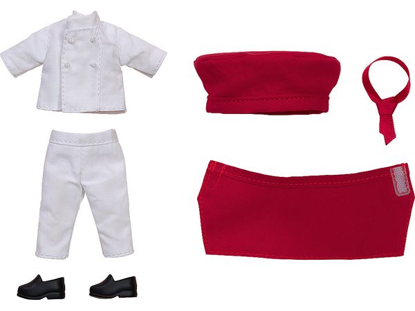 Nendoroid Doll Work Outfit Set: Pastry Chef (Red)